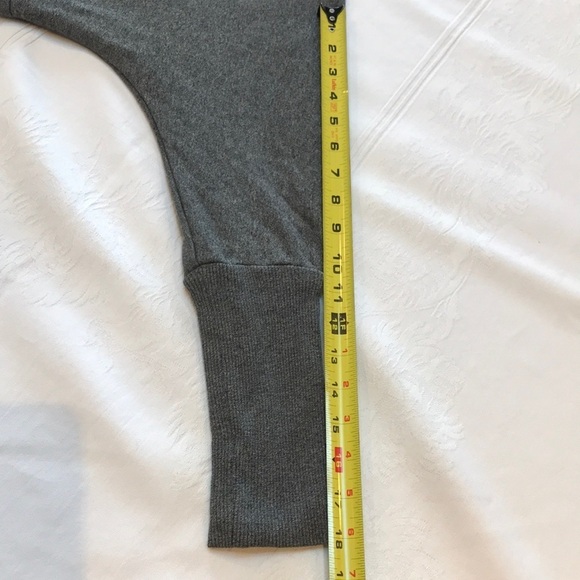 Aritzia Wilfred Diderot Cocoon Grey Open Cardigan Sweater Womens Small - Picture 16 of 16